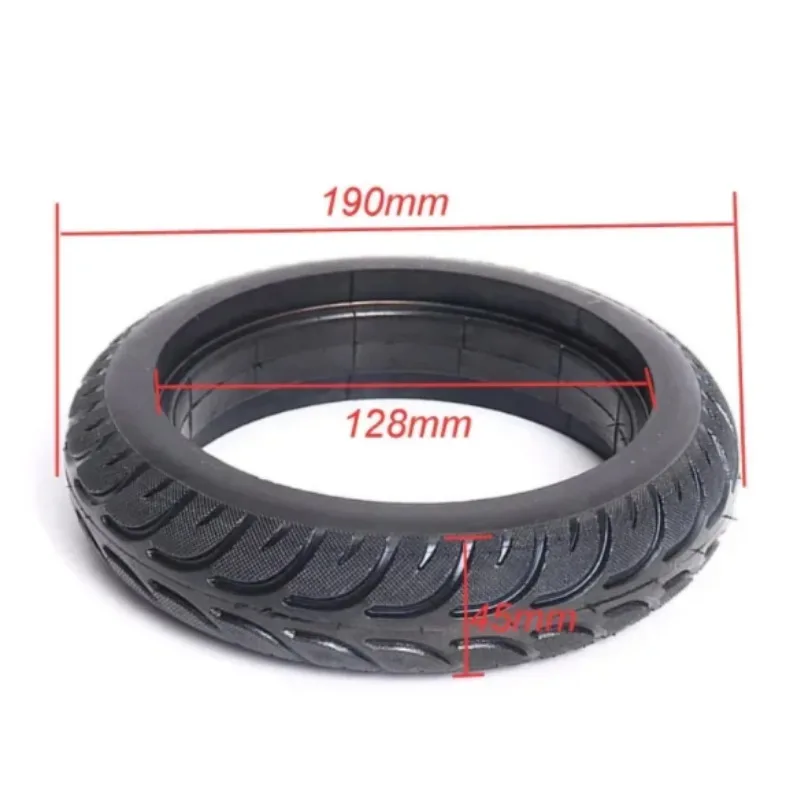 200x45 8 Inch Electric Scooter Solid Wheel  Tyre Durable Rubber Replace Tire Puncture-resistant E-Scooter Tires