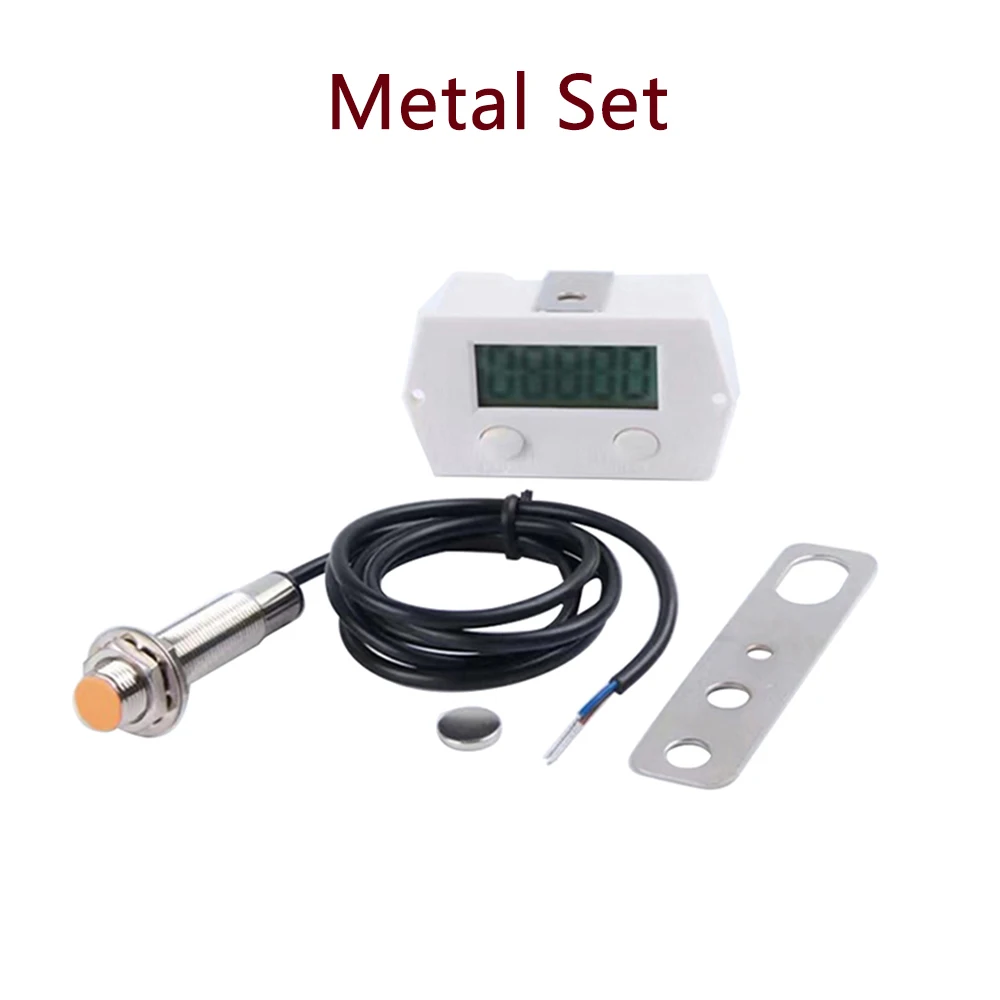 Electronic Digital Display Counter Proximity Industrial Magnetic Sensor Switch Punch Counter Automatic Induction Meter Tool