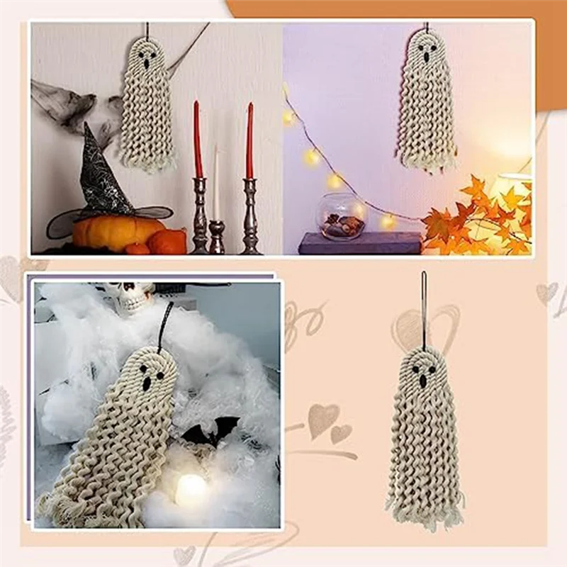 Decorações assustadoras do Dia das Bruxas, Fantasma Pendurado, Esqueleto Pendurado, Pingente Windsock para Pátio, Jardim Assustador