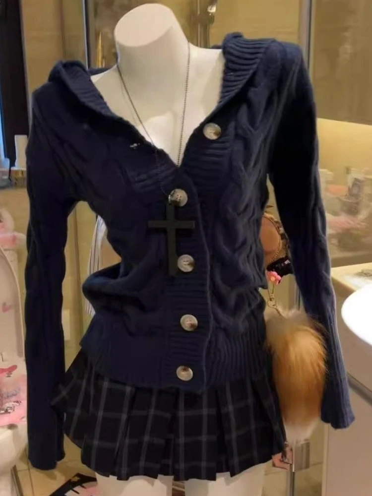 Moda coreana blusa de malha feminina casual manga longa elegante bodycon camisola outwear senhora do escritório doce topos pulôver outwear