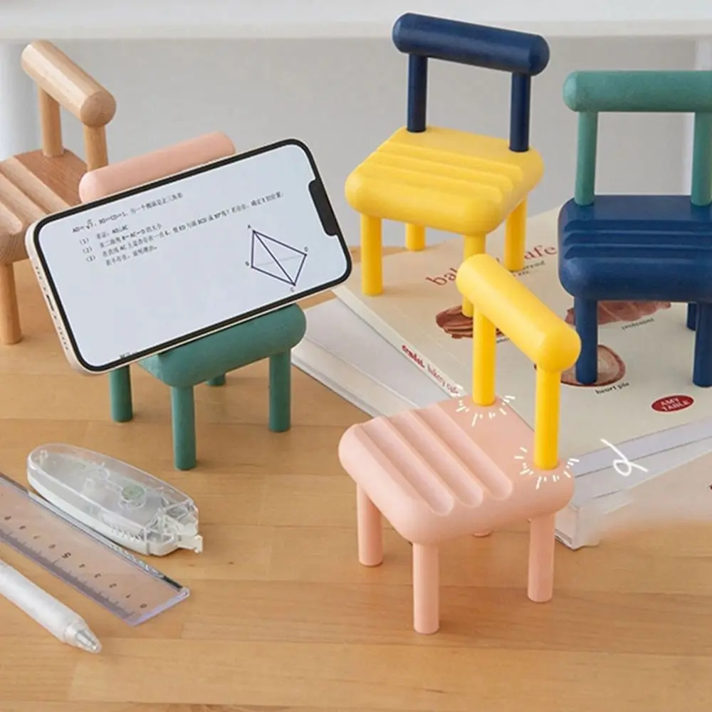 قابل للتعديل حامل هاتف المحمول ، متعددة الوظائف البلاستيك كرسي حامل الهاتف ، الإبداعية لطيف الهاتف الخليوي قوس ، جديد