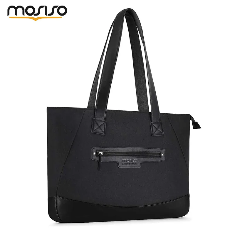 15 15.6 16 17 17.3 inch PU Leather Tote Bag for MacBook Air Pro M1 M2 M4 M2 Dell Mac Lenovo Notebook Women Shoulder Laptop Bag