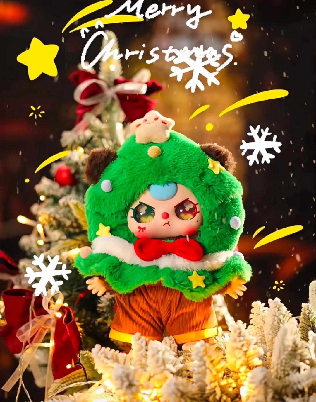 Caixa misteriosa original para bebês de três anos, 400%, série de natal, caixa cega kawaii, brinquedo da moda, boneca fofa, presente de aniversário, imperdível