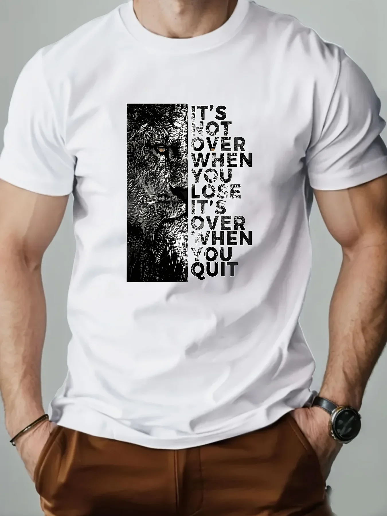 Men's Lion Face 