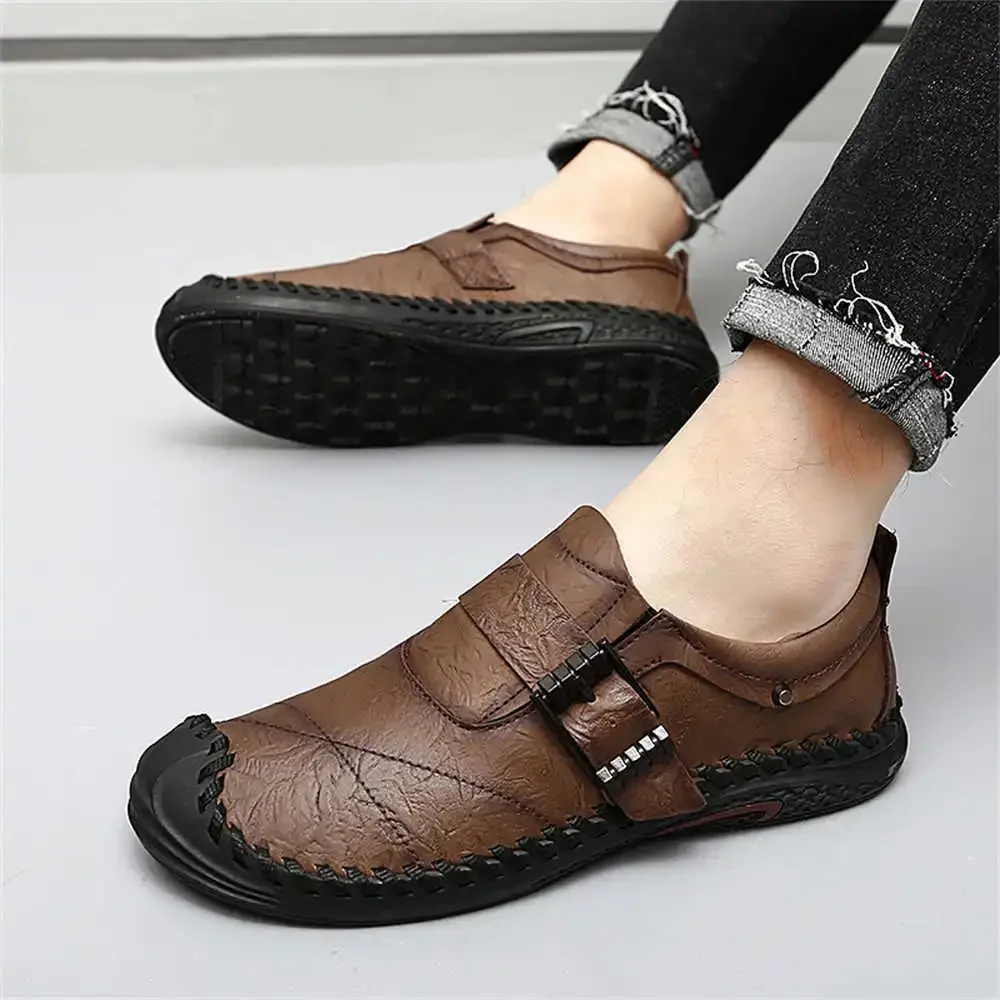 Cow Skin Lazy Men's Shoes Shoes Tennis Fat Sneakers Men Fashion Man Sport Kit Universal Brands Models Universal Brand