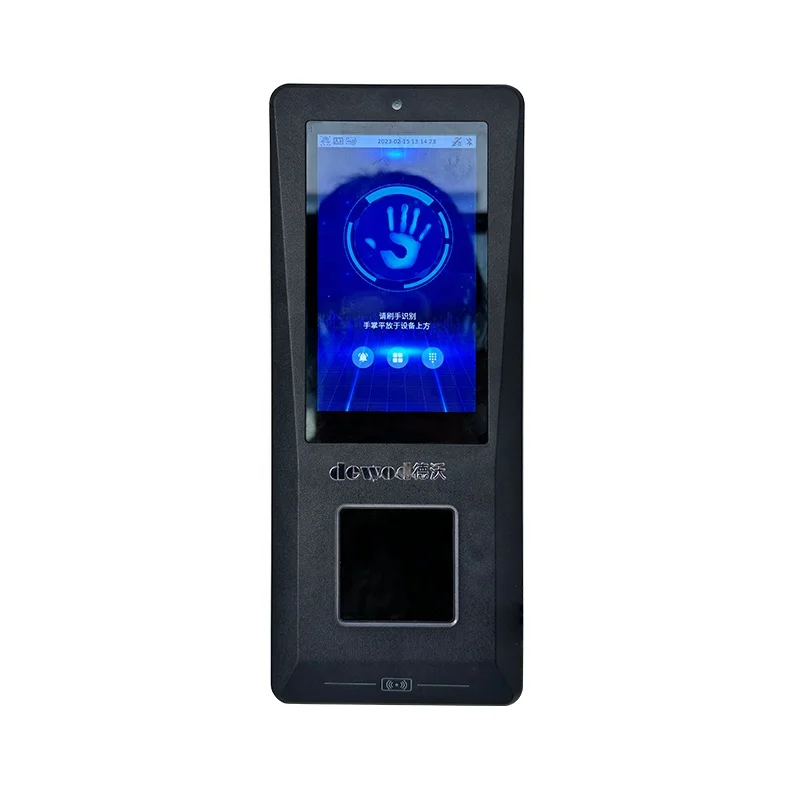 Free SDK Access Control System with Palm Vein Recognition RFID Attendance Biometric Equipment for Secure Office or Home Use