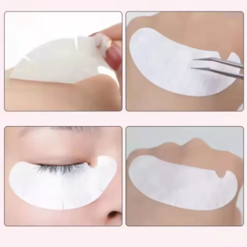10/30/50/100 Stück Wimpernpads, Hydrogel-Patches für Wimpernverlängerung, Augenpad-Unterlagen, Wimpernverlängerungs-Tipps, Aufkleber, Make-up-Tools – Detail 11