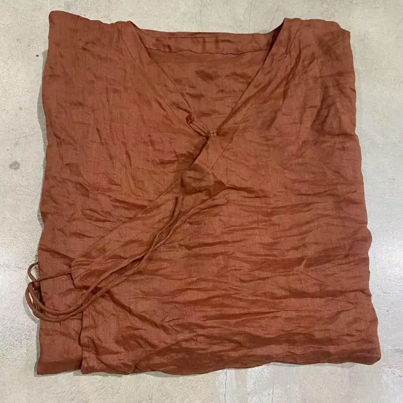 Spring Summer New Arts Style Women Loose V-neck Long Shirt High Quality Ramie Vintage Button Casual Shirts Female Blouse SN157