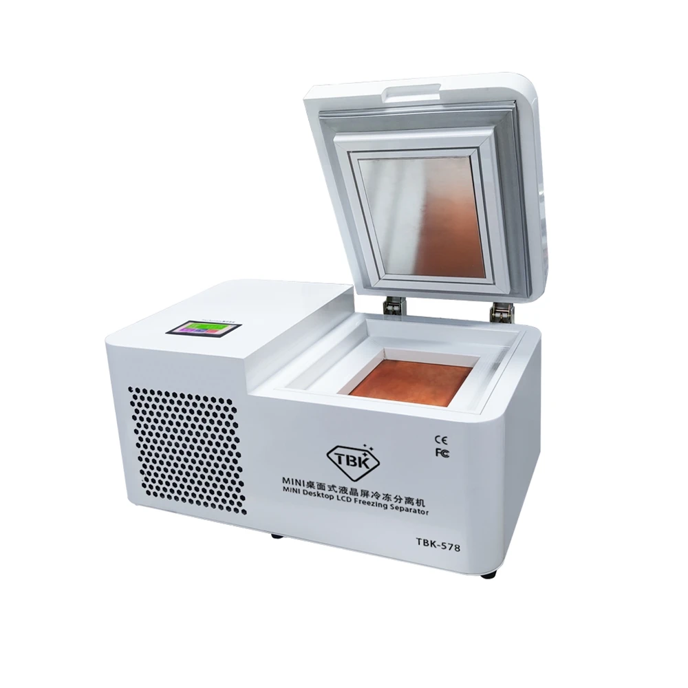 

TBK 578 Mini Desktop LCD Separator Separating Machine 800W Minus 185 Degree for Samsung Edge iPhone Tablet Screen