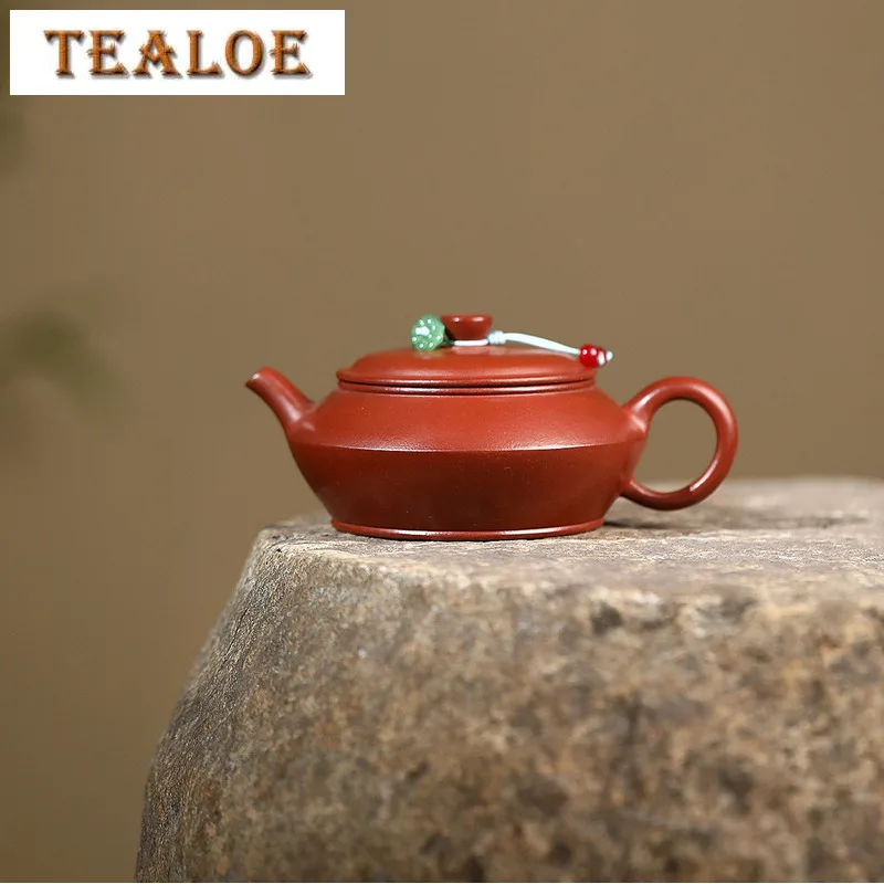 

190ml Antique Yixing Purple Clay Teapots Master Handmade Classic Pot Raw Ore Zhu Mud Kettle Chinese Zisha Tea Set Drinkware Gift