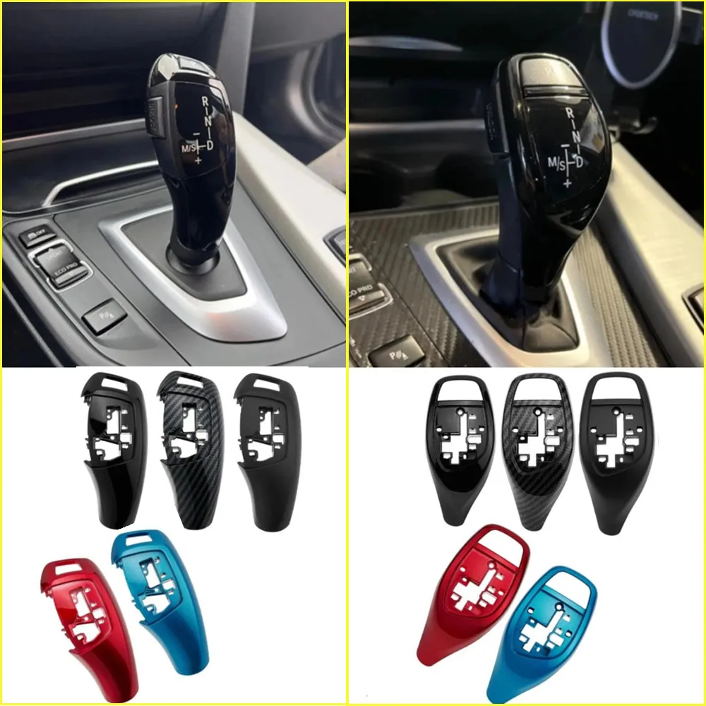 For BMW 1 2 3 4 5 7 Series X1 X3 X4 F20 F30 F10 F18 F11 F01 F25 F26 ABS Car Gear Knob Shift Lever Cover Replacement