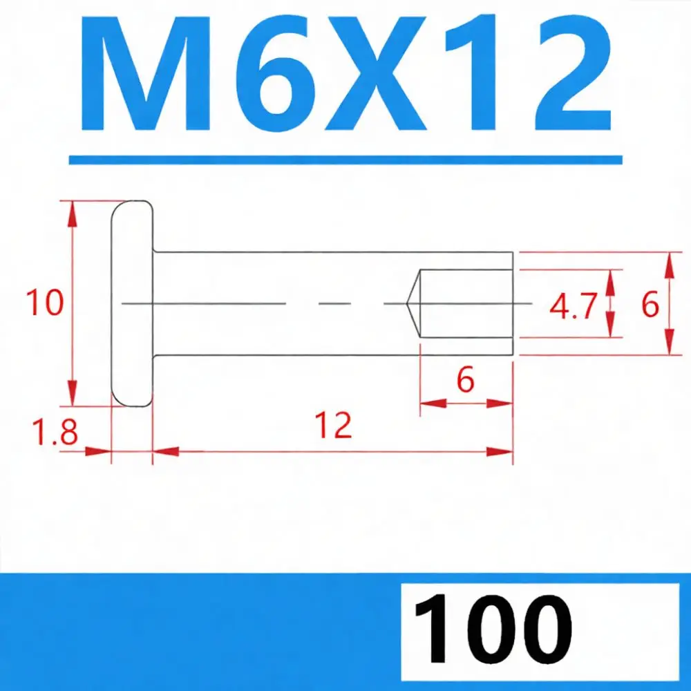 Reliable Semi Tubular Rivets Flat Head Zinc Plated Fasteners Industrial Hardware Components For Mechanical Fastening M3 M8