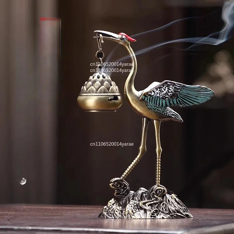 

Censer Lotus Incense Burners Home Fragrance Hookah Gift Incense Burners Retro Alloy Home Decor Queimador De Incenso MH