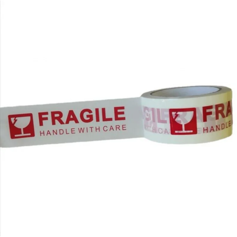 Adhesive Security Box, Frágil Embalagem Seal Tape com Logo, Produto personalizado