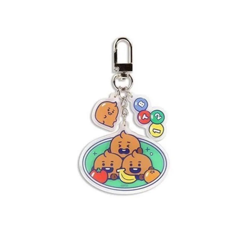 BT21 koya RJ Shooky Man Chimmy Tata Cooky Cartoon Cute Acrylic