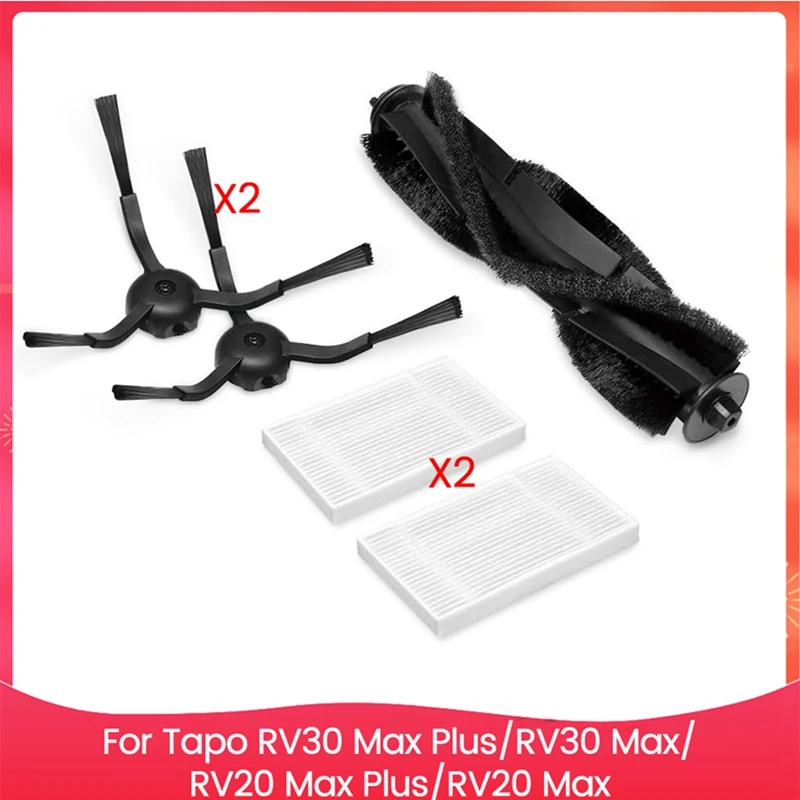 Retail Replacement Kit For Tapo RV30 Max Plus, RV30 Max, RV20 Max Plus, RV20 Max Robot Vacuum Cleaner