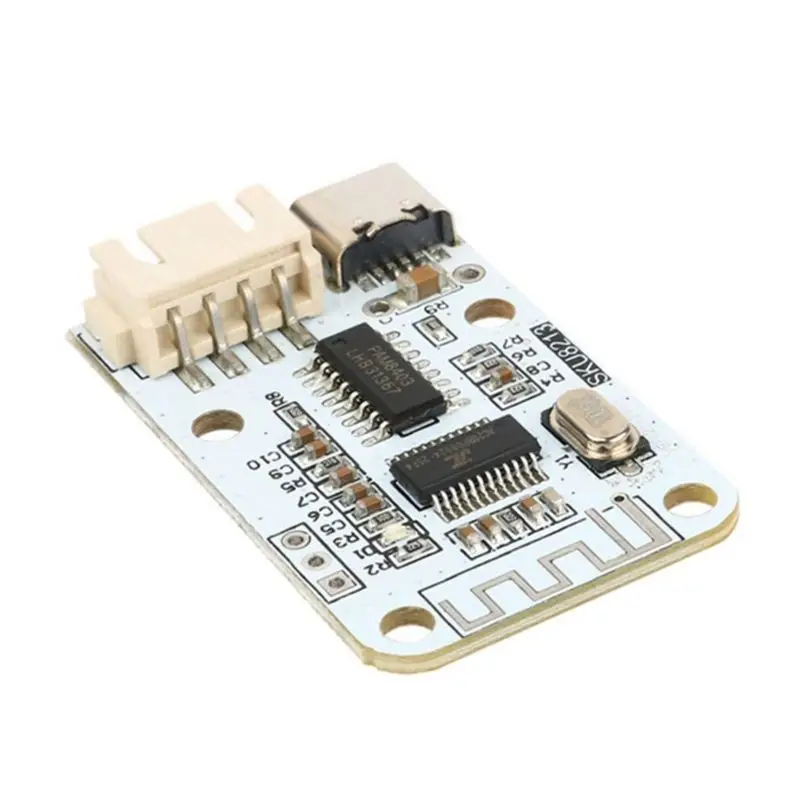 AB25-Hifi Stereo Bluetooth Amplifier Board 3W+ 3W 2.0 Channel DC 5V PAM8403 Type-C Interface Mini Digital Amplifier Module