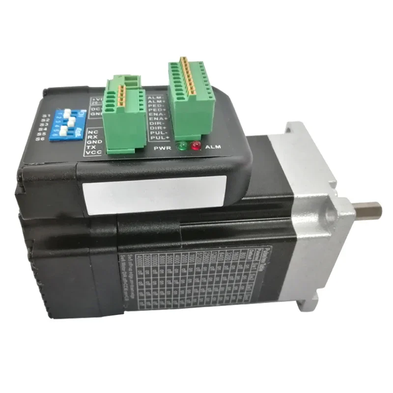 57 DC brushless closed-loop servo motor 100w140w180w encoder all-in-one machine high-speed 3000 rpm