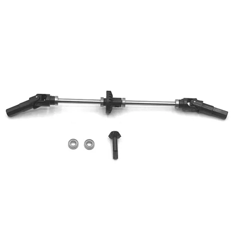 

AS96-5X Metal Front Axle Steel Gear Bridge Kit For WPL C14 C24 C34 B14 B24 B16 B36 1/16 RC Car Upgrade Parts