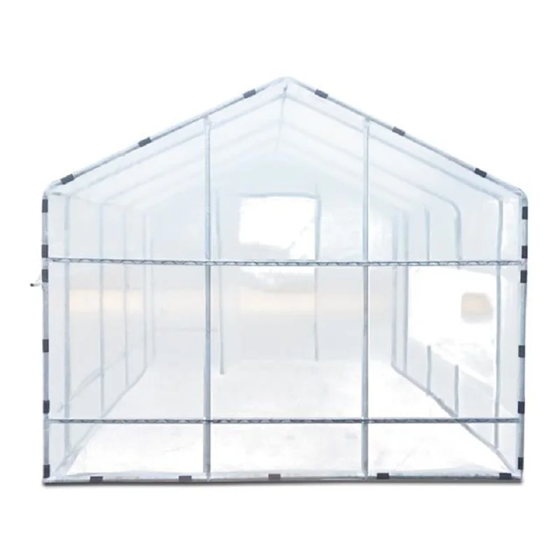 

2025Solar Agricultural Greenhouse with Anti Insect Net for Vegetable Plastic Film Greenhouse Double Layer Plastic Greenhouse