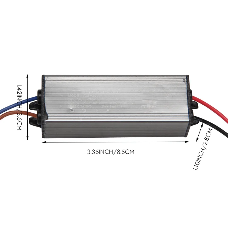 ABGR-6X 30W LED سائق تيار مستمر محول التيار الكهربائي مقاوم للماء