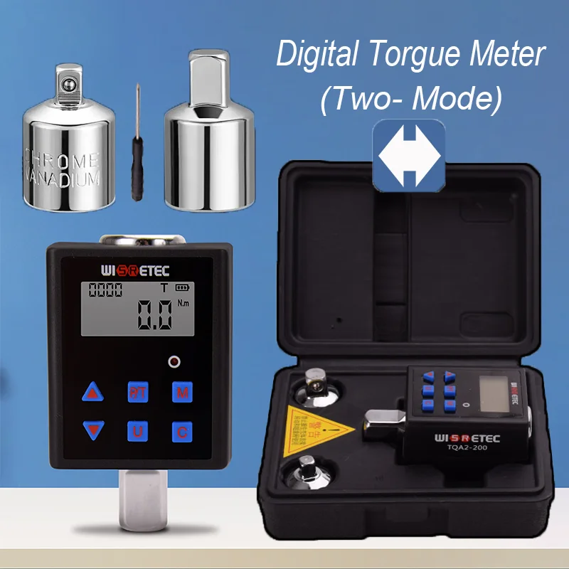 

Digital Display Torque Meter Torque Wrench Range：0.1-340 N.m Torque Instrument Force Measuring Instrument Motorcycle Repai