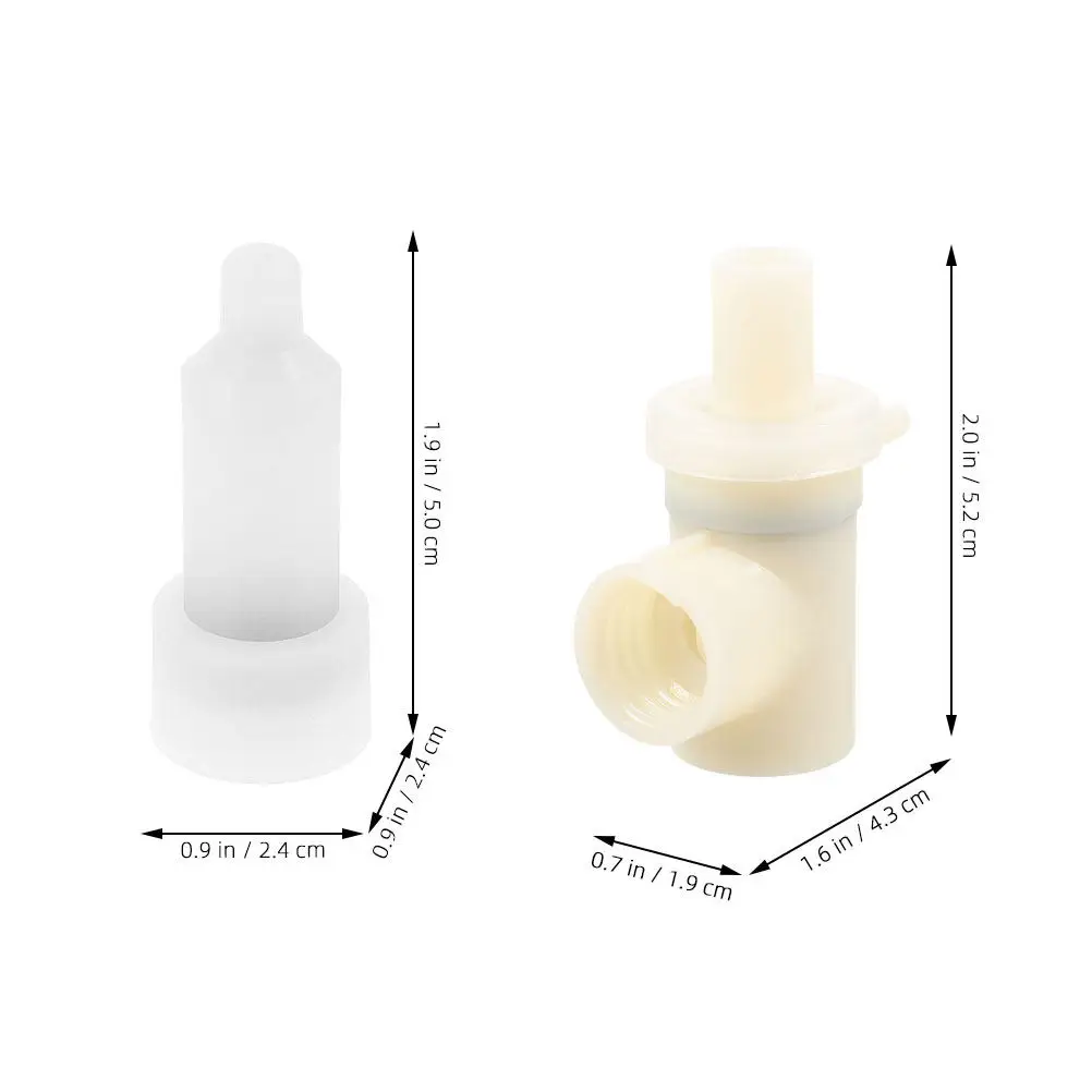 2Pcs Heavy-Duty Rubber Replacement Pump for 350Ml Soap Dispensers Stable Dispensing Efficient Easy-Use Commercial Grade Pump