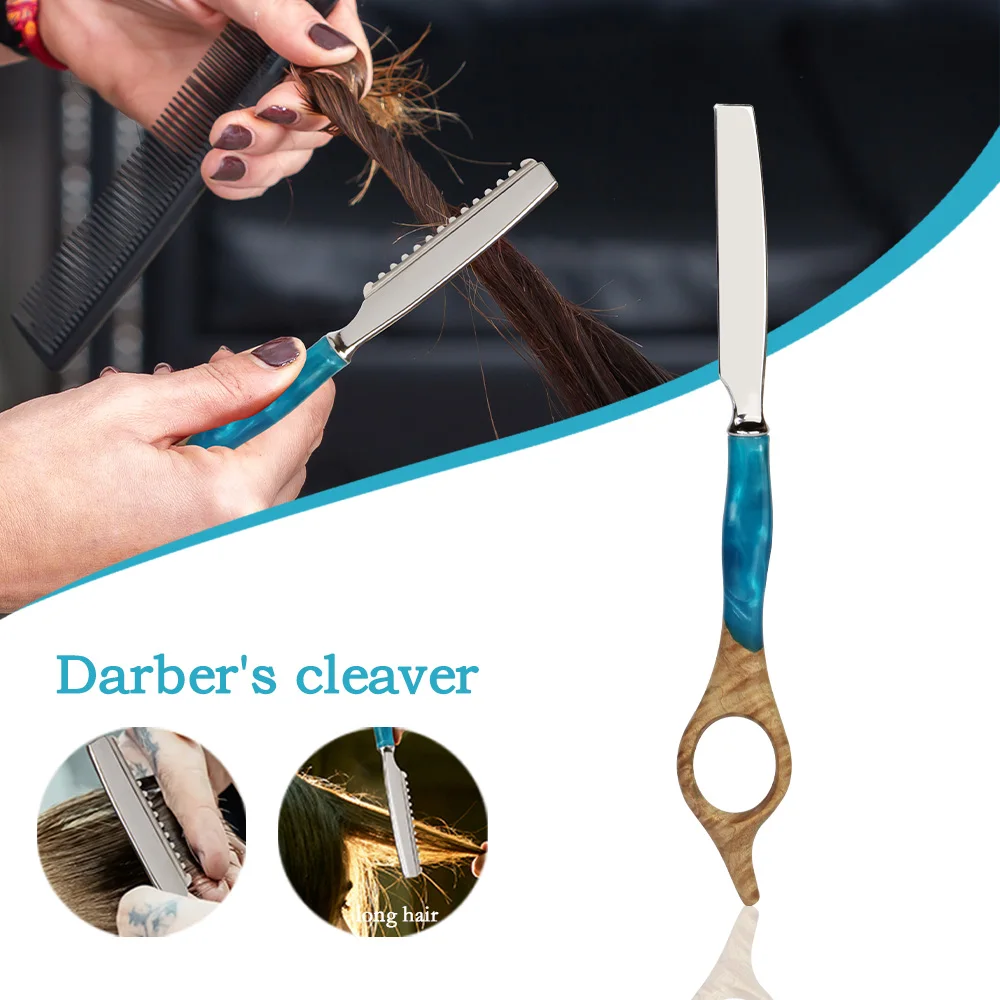 شفرات حلاقة عالية الجودة، مصنوعة من الراتنج وسبائك الزنك، للجنسين، مناسبة للاستخدام المنزلي والمحترف لمتجر الحلاقة، أدوات تصفيف الشعر الاحترافية | سطح معدني | الشفرة غير متضمنة، عيد الحب، هدية الهالوين #1