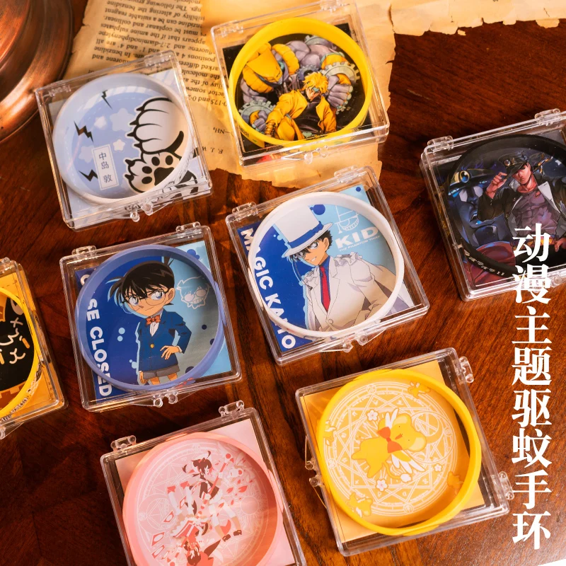 ELBCOS Detective Conan Stray Dogs JoJo's Bizarre Adventure Card Captor Sakura Cosplay Wristband