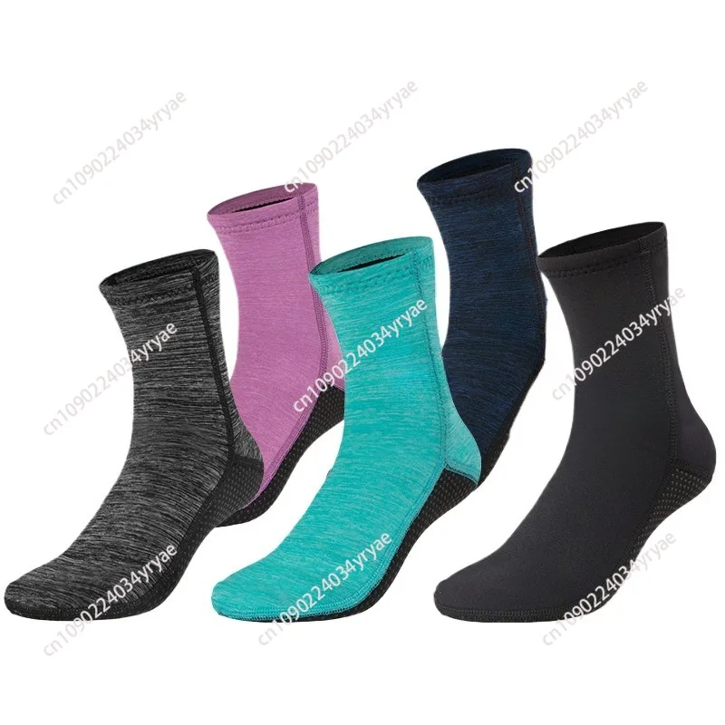 Diving socks 3mm, overloaded warm, non-slip and anti-cut, snorkeling equipment, diving socks, beach socks