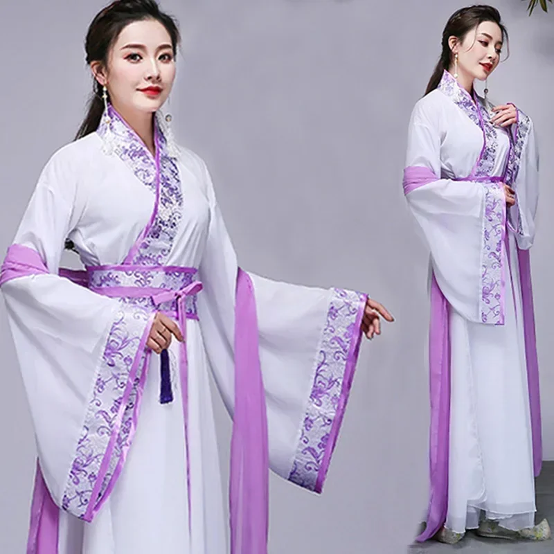 

ZA01 Ancient Chinese Costume Fairy Cosplay Hanfu Dress for Women Vintage Tang Suit Hanfu Noble Princess Costume Folk Dance N1Lm@