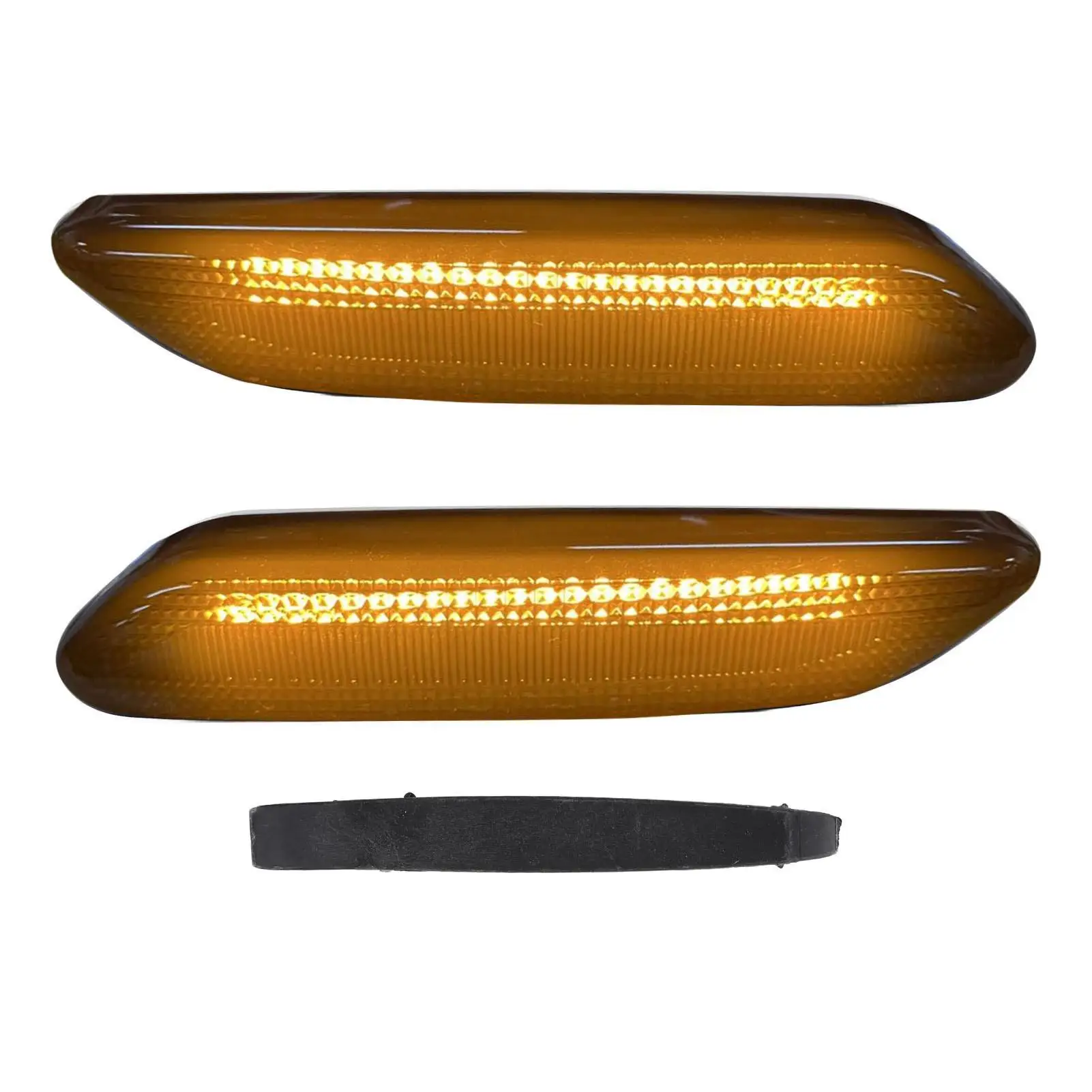 

Боковой габаритный индикатор, желтый, износостойкий, высокая яркость, светодиодный динамический указатель поворота, антивозрастной, простой в установке для автомобиля