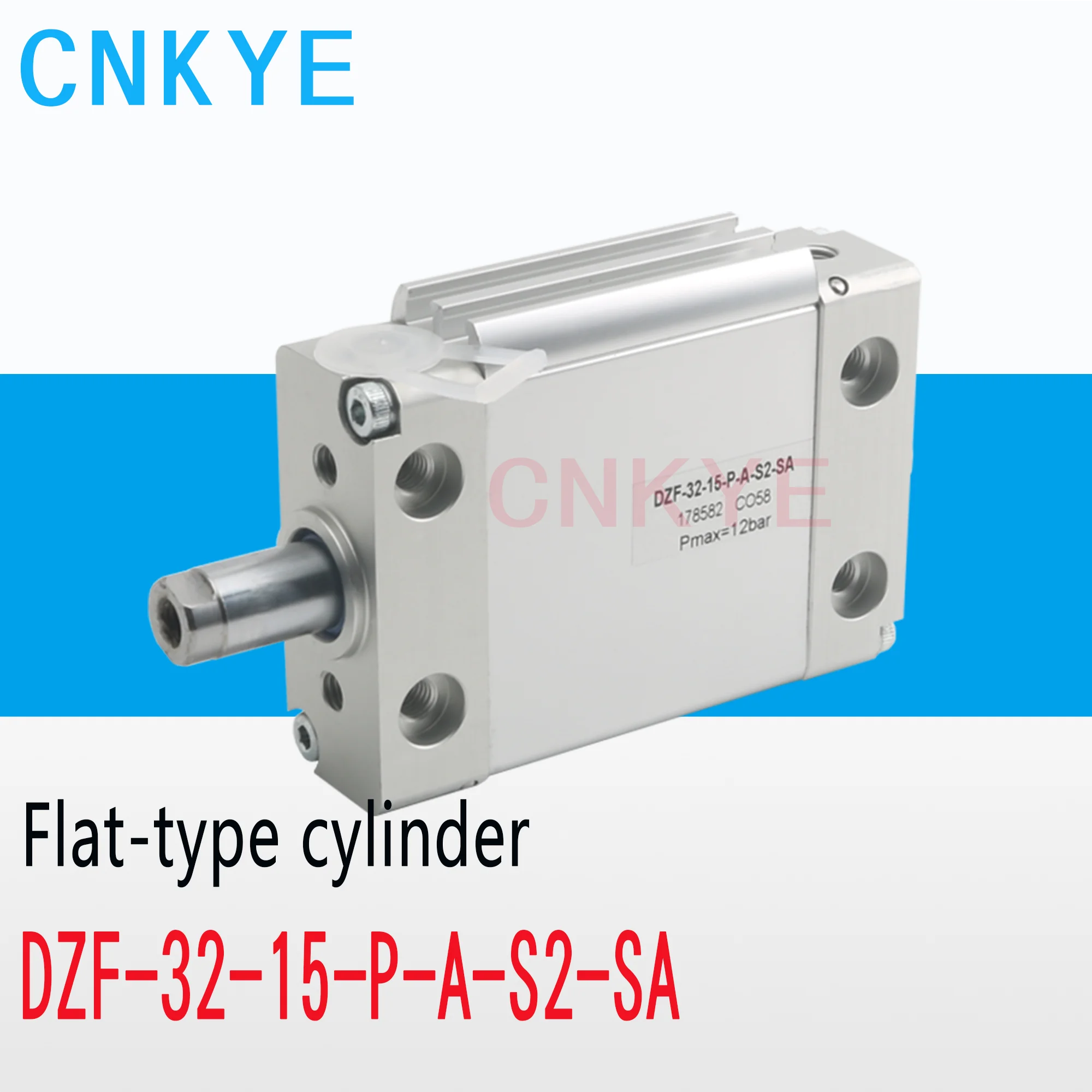 Flat dual outlet cylinder  DZF-32-15-P-A-S2-SA 178582 DZF-32-15-PA-S2-SA 186686 DZF-32-15.6-P-A-S6-SA  547003