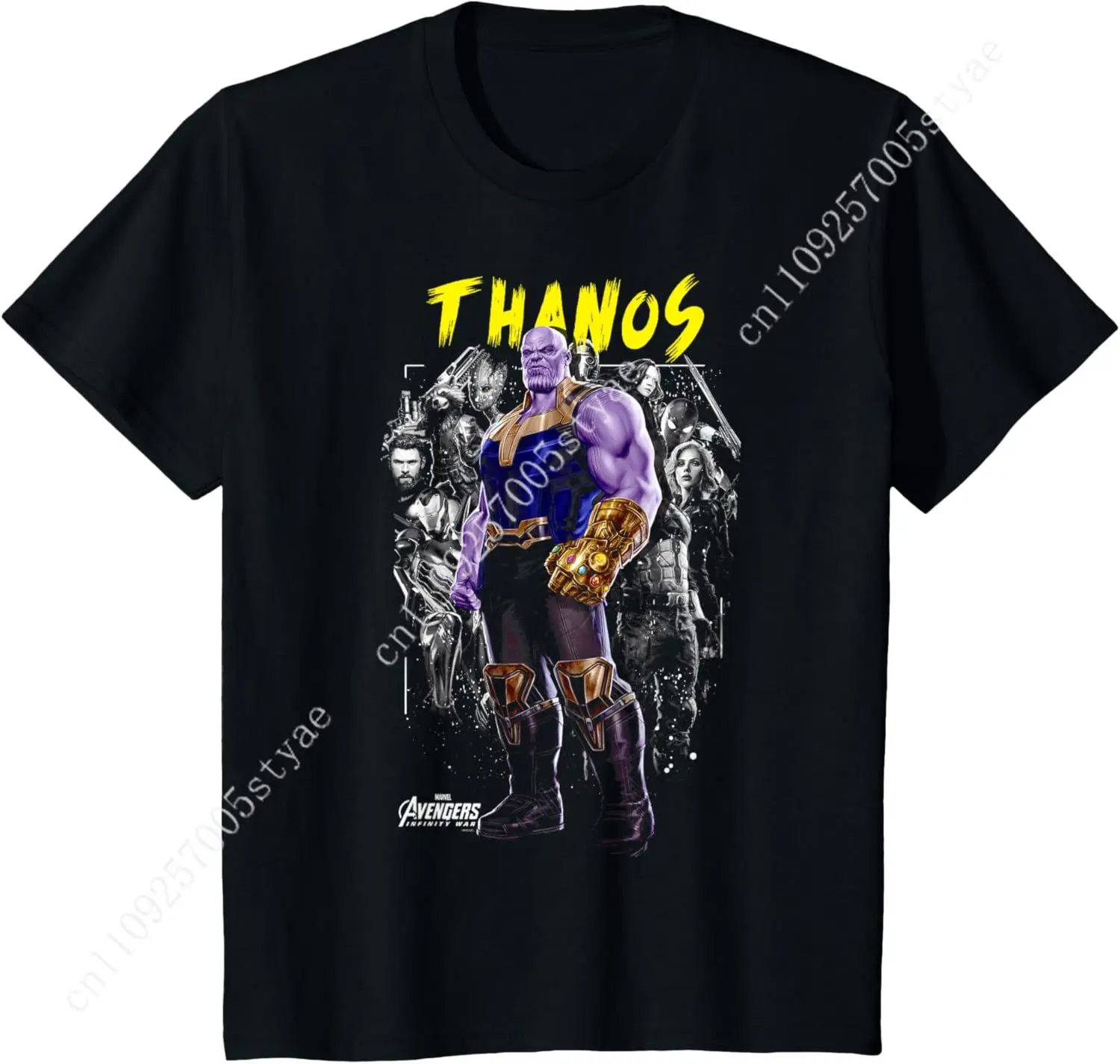 

Kids Marvel Avengers Infinity War Thanos Up Front Graphic T-Shirt T-Shirt