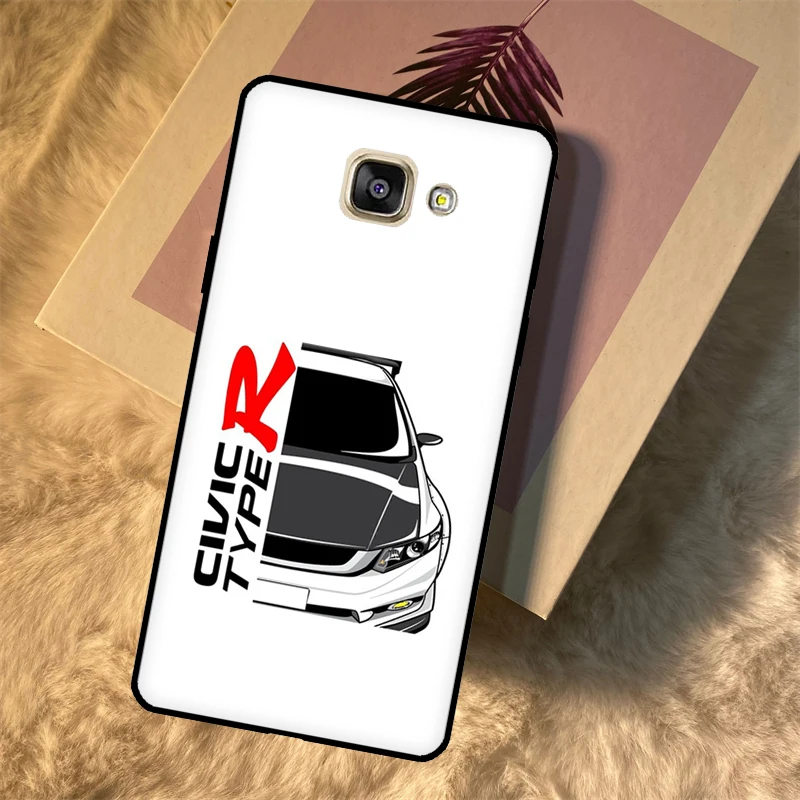 JDM نوع R سيفيك الرياضة سيارة حقيبة لهاتف سامسونج غالاكسي M23 M13 M16 M11 M21 M31 M20 M54 M14 M34 M52 M32 M12 M36 M56 M15 M55 #5