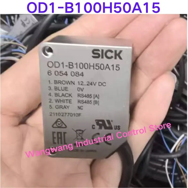 Second-hand test OK , Laser displacement sensor OD1-B100H50A15, model 6054084