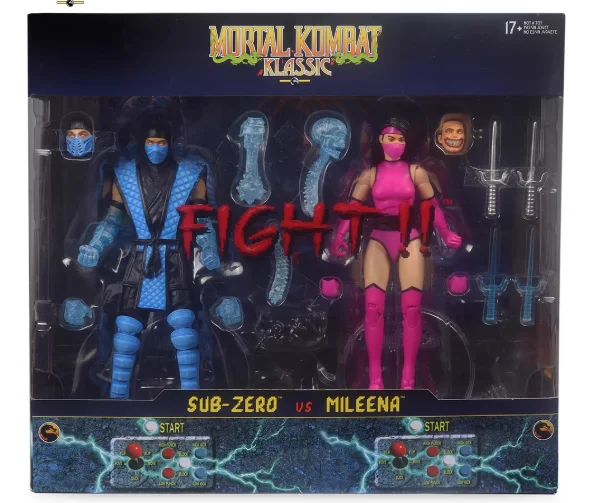 2 قطعة/المجموعة لعبة مورتال كومبات تفرخ الفرعية صفر العقرب كيتانا ليو كانغ الزواحف 7 "مفصلية ألعاب شخصيات الحركة 17 سنتيمتر