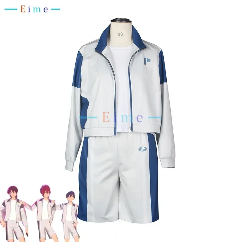 

Game Ensemble Stars Cosplay Costume All Members Gym Suit Coat Shirt Pants Halloween Carnival Uniform Anime Clothing Custom Made