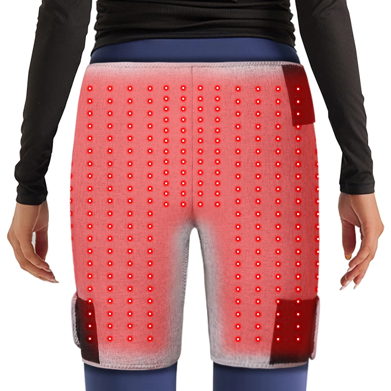 

Red Light Hip Heating Pad Electric Heated Massager Vibration Thigh/Buttock Electric Heat Pad for Sciatica Nerve Relief