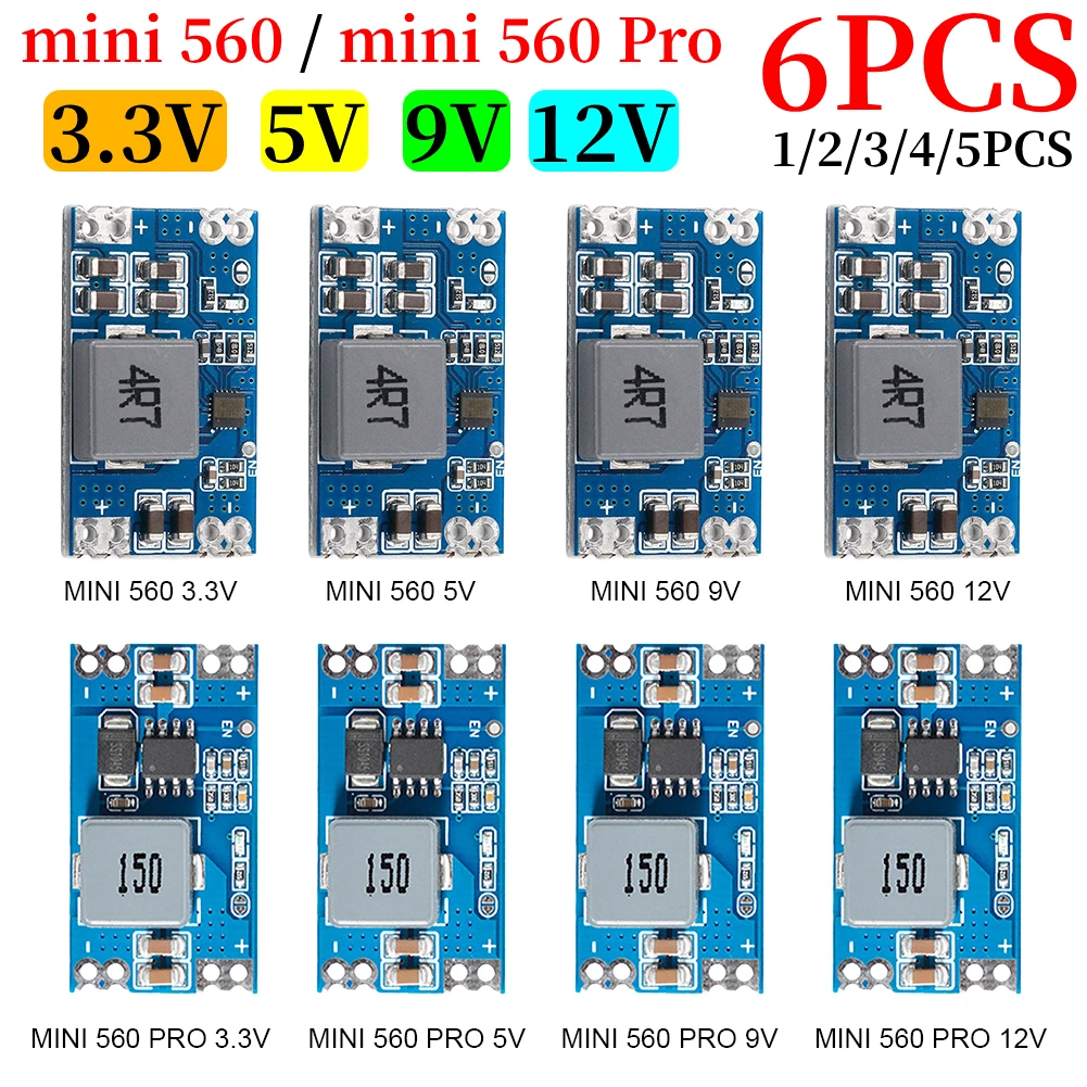 mini560 Pro DC-DC 하강 전압 조절기: 실용성과 안정성의 완벽한 조합