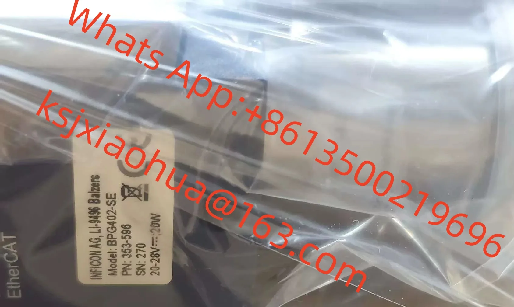 

INFICON BPG402 353-596 BPG402-SE ECAT, DN 25 ISO-KF