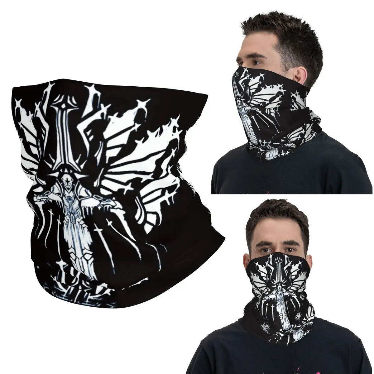 

Ultrakill Game Bandana Neck Gaiter Printed Wrap Mask Scarf Multifunction Headwear Riding For Men Women Adult Windproof