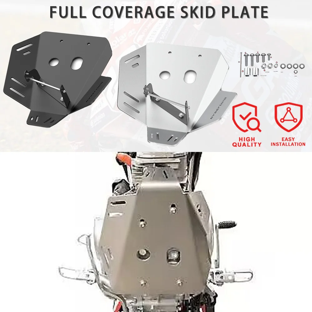 

For Honda CRF110F CRF 110 F CRF110 F 2019-2024 2023 2022 2021 Engine Chassis Protection Belly Pan Cover Guard Bottom Skid Plate