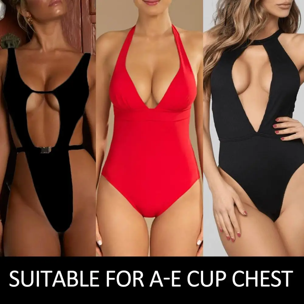 Chest Lift Sticker Invisible And Seamless Design Enhancing Reusable Lift Your Bust Naturally Trendy Invisible Bra Supportive