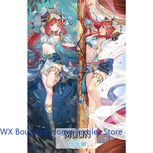 

Dakimakura Genshin Impact Nilou Чехол Шарнирная подушка Чехол Наволочка