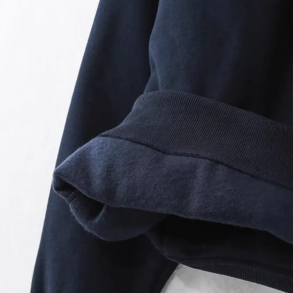 

Women's Autumn Clothing Set Xizang Blue Loose Pullover Hoodie Long Sleeve Contrast Color Jogging Pants European American Style