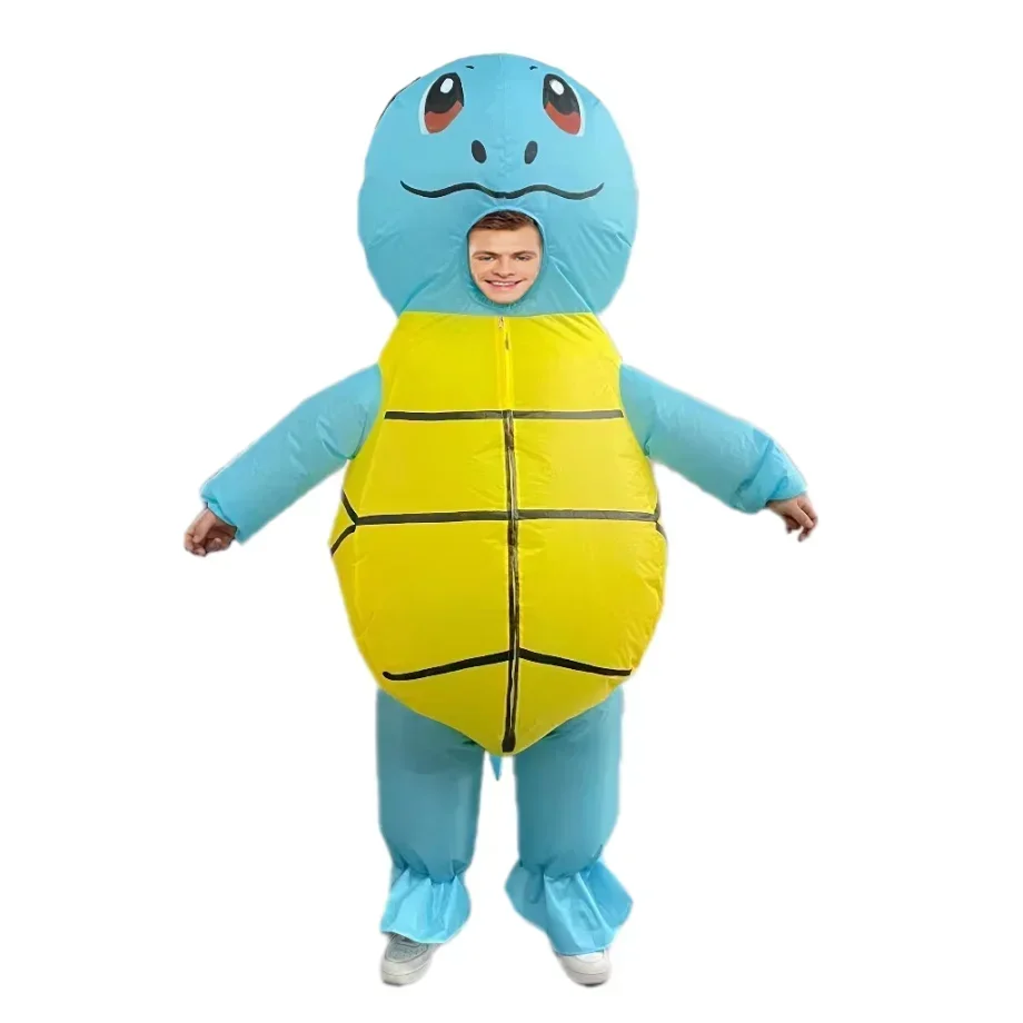 Funny Cartoon Animal Big Turtle Inflatable Costume Halloween Carnival Christmas Cosplay Masquerade Party Holiday Party Presents