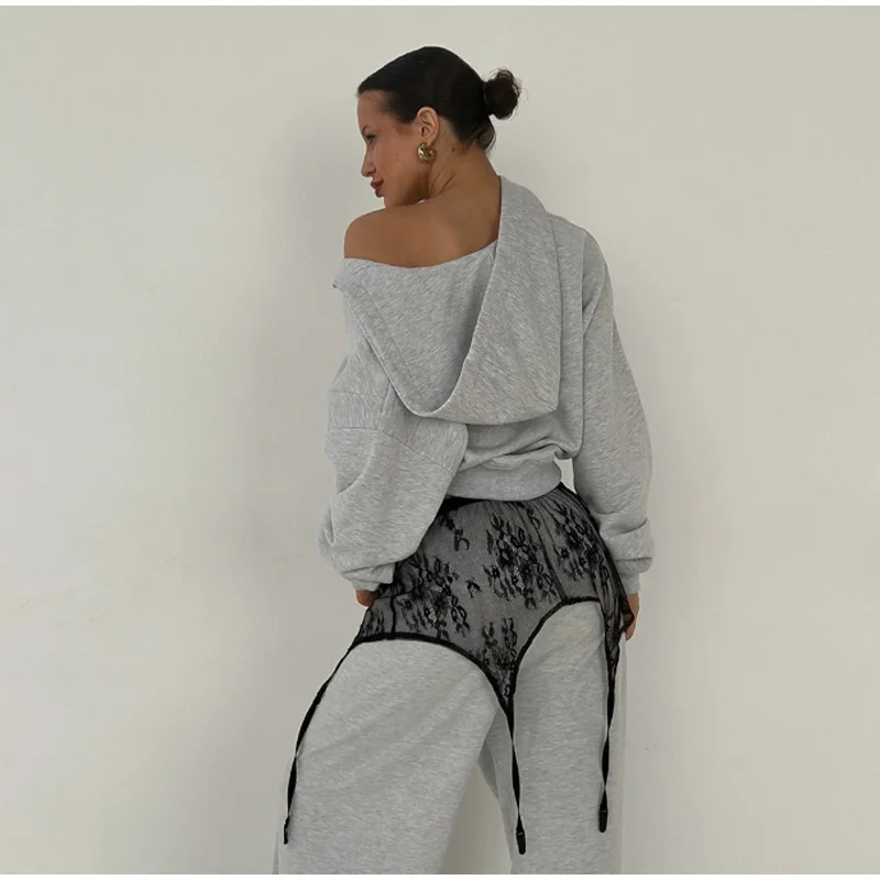 Hahnentritt-Skianzug mit Fischgrätenmuster, abnehmbare Kapuze, Ganzkörper-Taille, gerade Hose, Overall, Damenmode, Sport, Winter, 2022, Skibekleidung – Detail 28