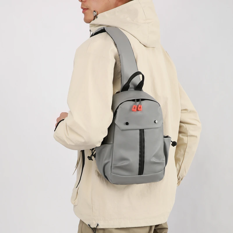 

Нагрудные сумки, мужская сумка через плечо на одно плечо, большая вместимость, спорт на открытом воздухе, отдых, модная маленькая сумка на плечо, мужской рюкзак