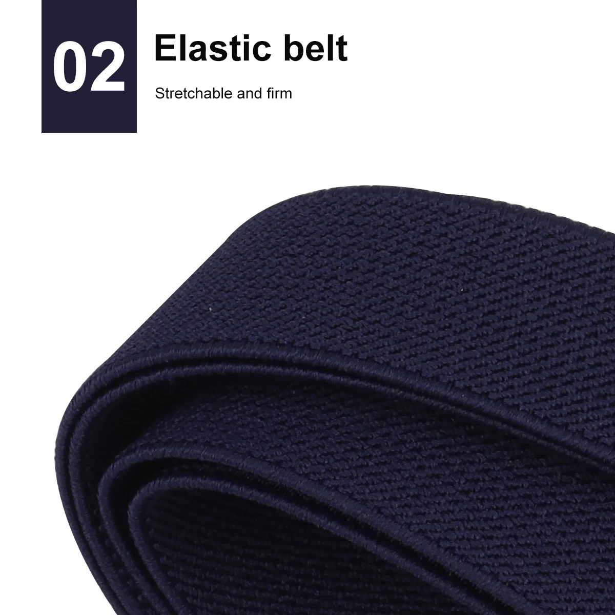 

2pcs Glove Clip Gloves Holder Hat Hanger Mittens Catcher Adjustable Elastic Strap For Winter Outdoor Work Dark Blue